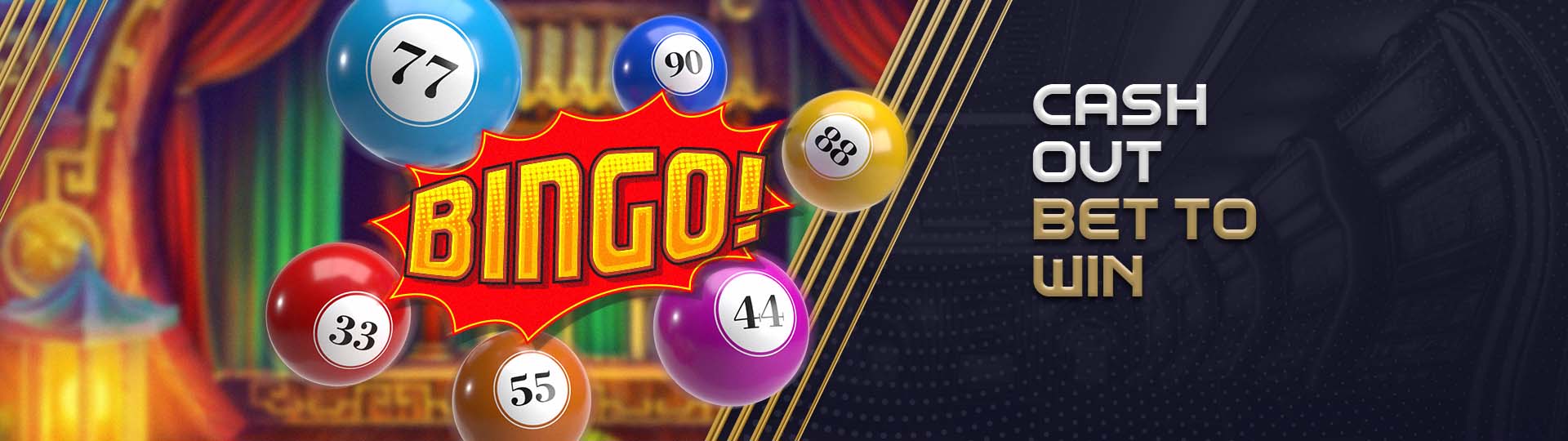 Keno Number Game Banner